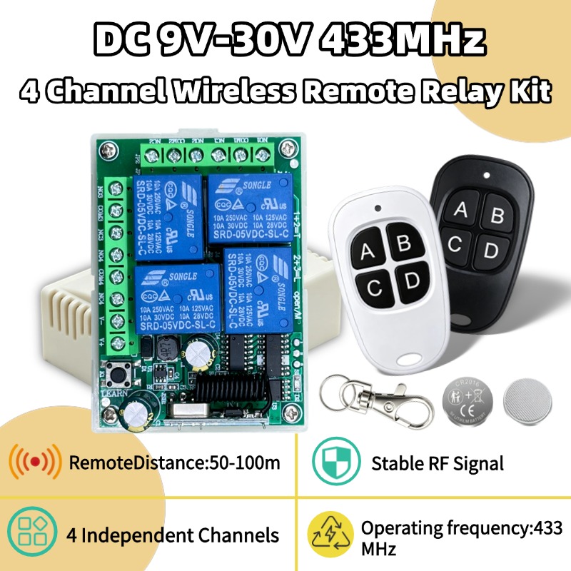 433Mhz Receiver Module - Telecomando Universale Wireless 433MHz, Modulo Ricevitore