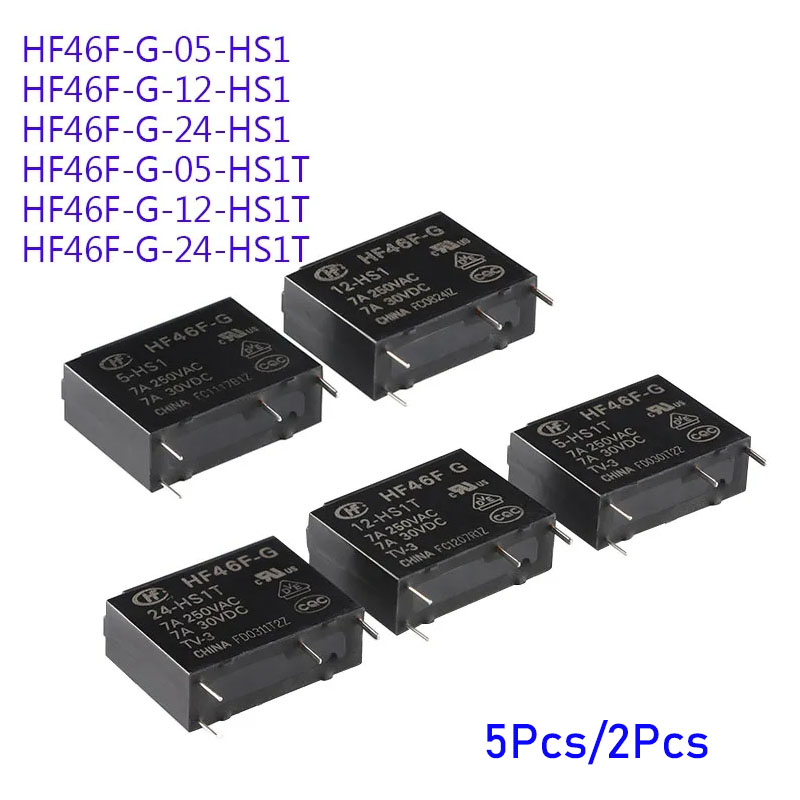 Shelly Relay Module - 5 Pz/1 pz HF46F Relè HF46F-G