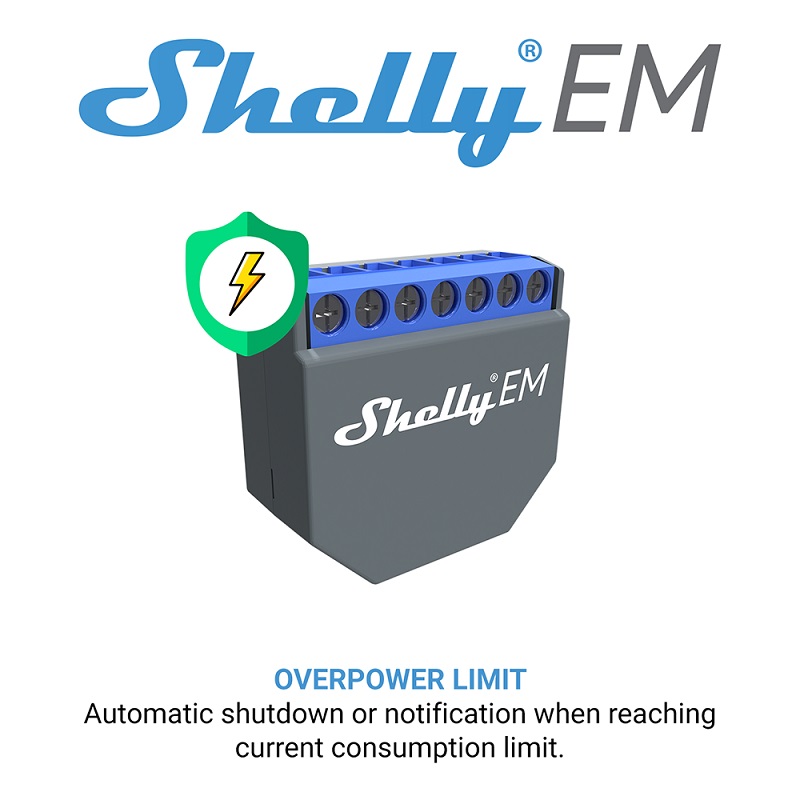 SHELLY EM Interruttore Intelli - Shelly Relay Module recensione e prezzo