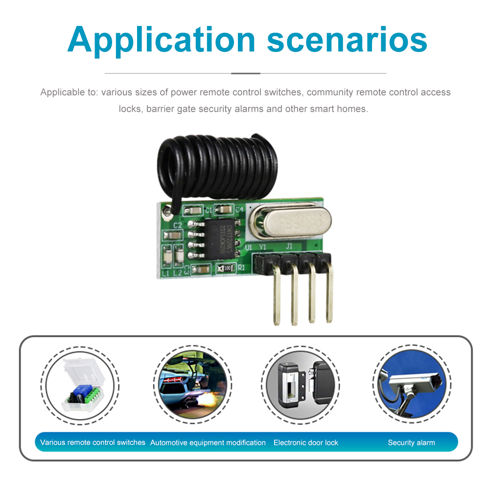 Modulo Wireless RF 315MHz/433M - 433Mhz Receiver Module recensione e prezzo