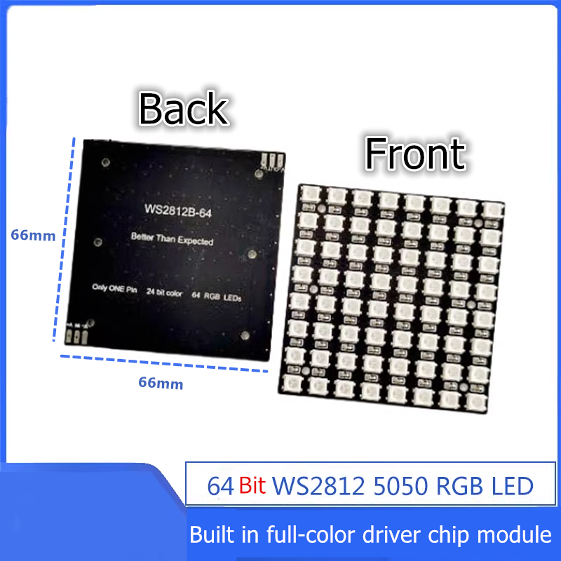 Modulo Matrice LED RGB WS2812B - Rgb Led Matrix 8X8 recensione e prezzo