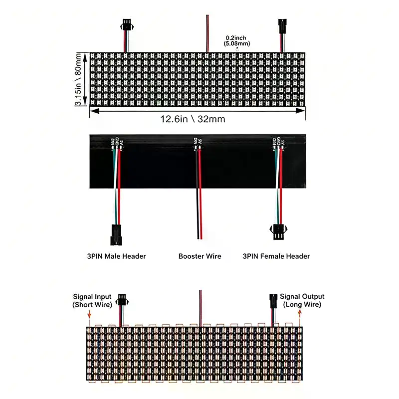 Modulo Pixel Intelligente WS28 - Rgb Led Matrix 8X8 recensione e prezzo