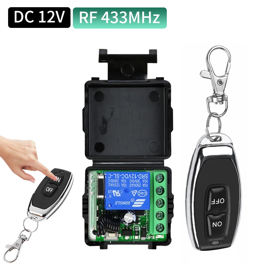 RF433MHz Interruttore Wireless - 433Mhz Receiver Module recensione e prezzo