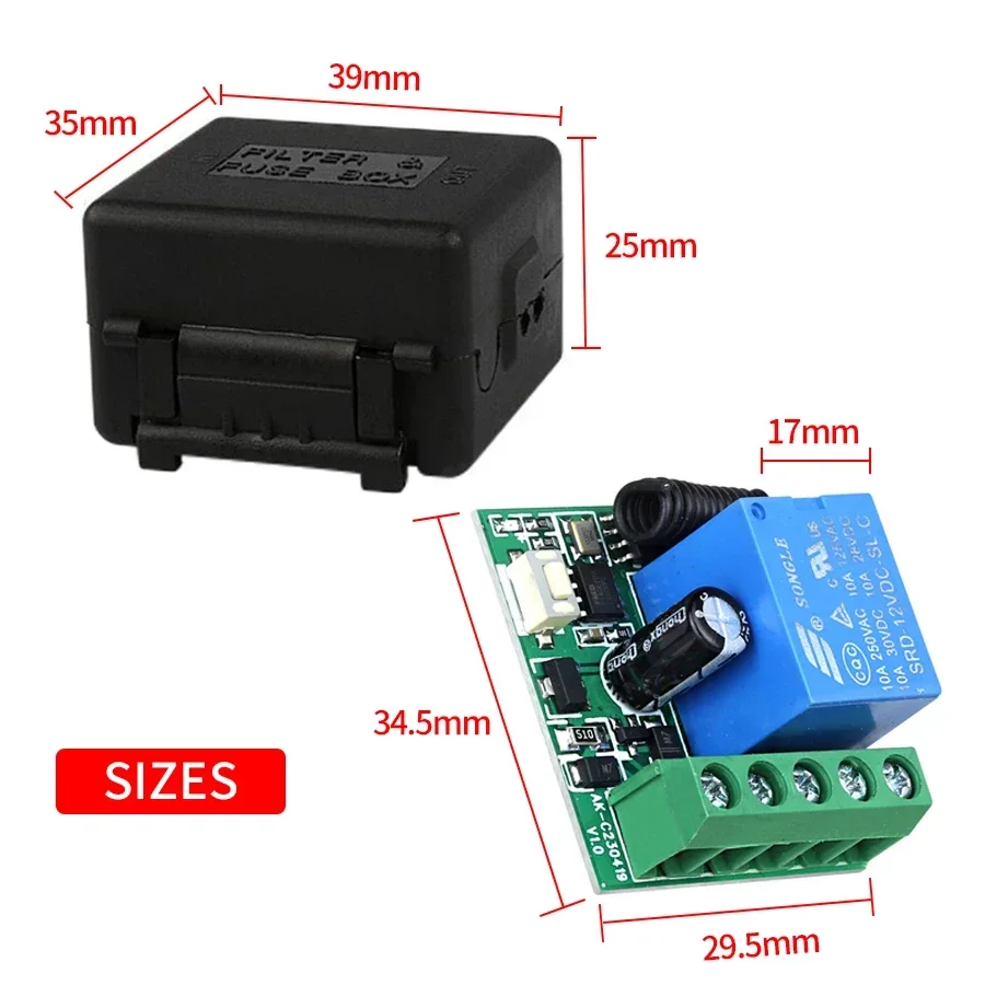 RF433MHz Interruttore Wireless - 433Mhz Receiver Module recensione e prezzo
