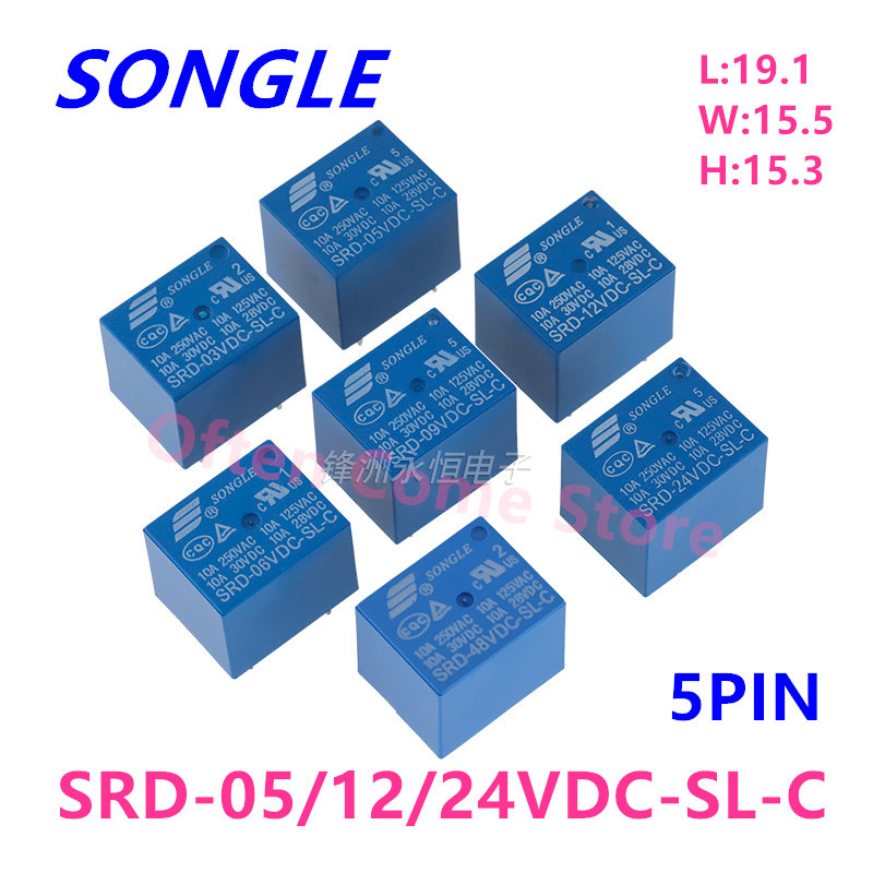 5 Pz Nuovo Relè SRD-05VDC-SL-C - Shelly Relay Module recensione e prezzo