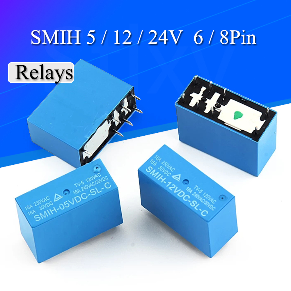 2-20PCS 5v 12v 24v SMIH-05VDC- - Shelly Relay Module recensione e prezzo