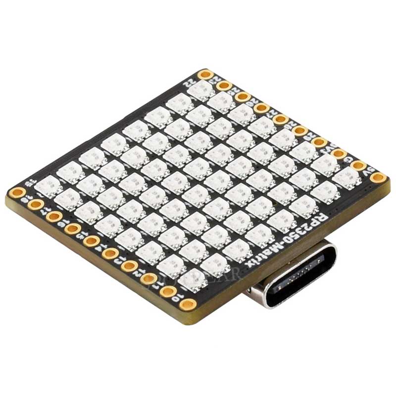 Scheda di Sviluppo RP2350 Matr - Rgb Led Matrix 8X8 recensione e prezzo