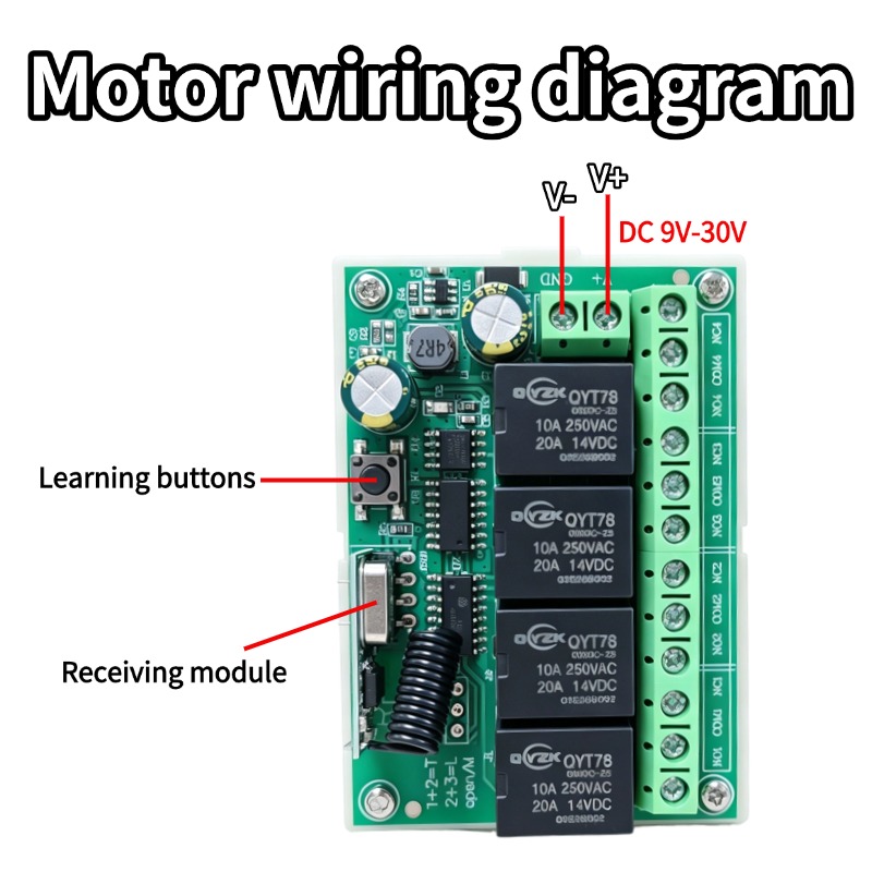Interruttore Telecomandato Wir - 433Mhz Receiver Module recensione e prezzo